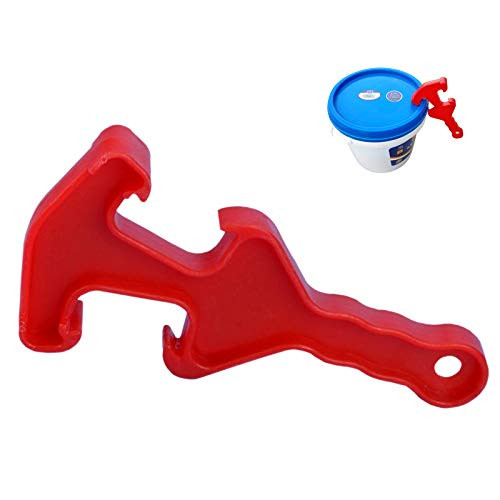 Plastic Bucket Opener Tool | Dual Head Bucket Lid Opener for 5 10 20 25 Gal Bucket, Fermenter Bucket Cover, Pail Plastic Lid - eKoi Bucket Opening Wrench Tool