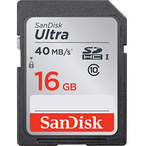 16GB Ultra UHS-I SDHC Memory Card (Class 10)