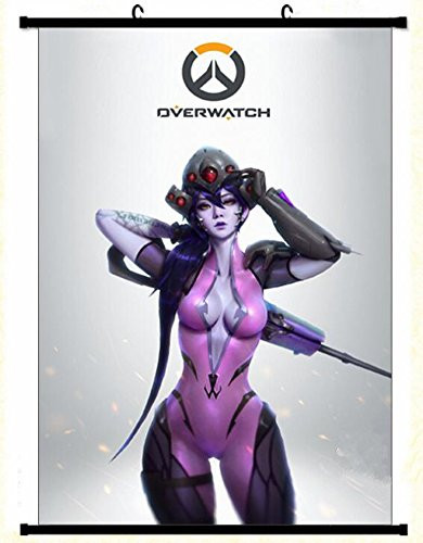 35.5 X 23.5 Inch Framed Overwatch Widowmaker Large Blizzard Poster