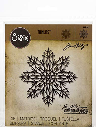 Sizzix Thinlits Dies Flurry #3 by Tim Holtz, Multicolor