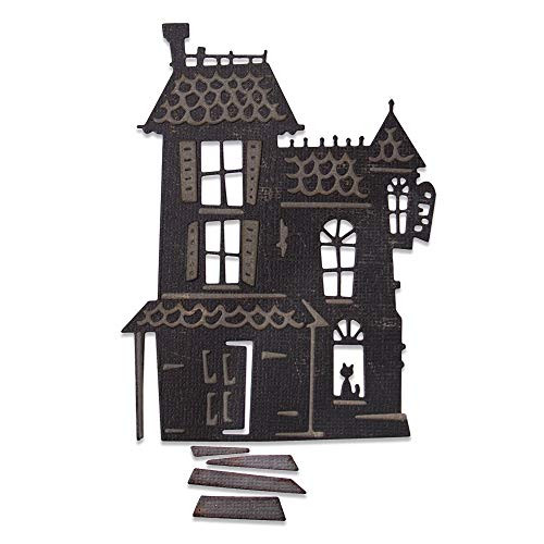 Tim Holtz - Sizzix SIZZIX THINLITS DIE HAUNTED Tim Holtz - Sizzix SIZZIX THINLITS DIE HAUNTED