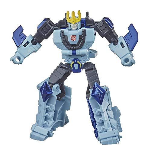 Transformers Bumblebee Cyberverse Adventures Action Attackers Warrior Class Hammerbyte Action Figure, Rip Thrash Move, 5.4-inch