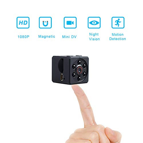 Hidden Camera,1080P Mini Camera Portable Small Home Cameras, Covert Tiny Nanny Cam Night Vision Motion Detection,Compact Indoor/Outdoor Camcorder
