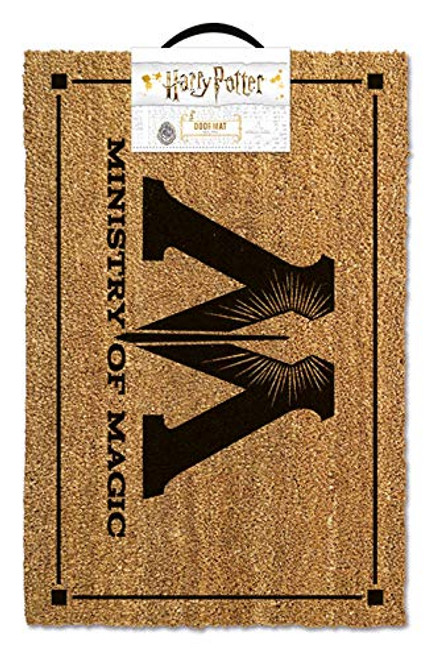 HARRY POTTER - Door/Floor Mat (Size: 24" x 16") (Doormat) (Ministry of Magic) HARRY POTTER - Door/Floor Mat (Size: 24" x 16") (Doormat) (Ministry of Magic)