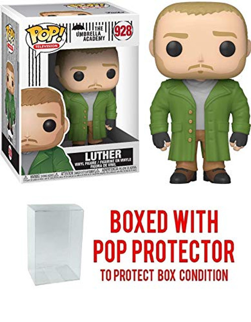 Pop TV: Luther Hargreeves The Umbrella Academy Pop Vinyl Figure (Includes Compatible Pop Box Protector Case) Pop TV: Luther Hargreeves The Umbrella Academy Pop Vinyl Figure (Includes Compatible Pop Box Protector Case)