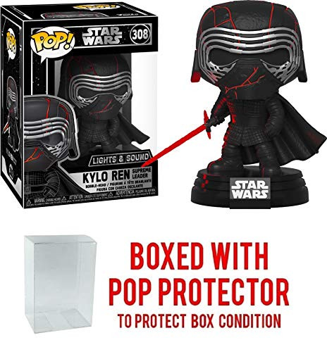 Kylo Ren Supreme Leader Electronic with Lights and Sound #308 Movies The Rise of Skywalker Vinyl Figure (Includes Compatible Protector Case)