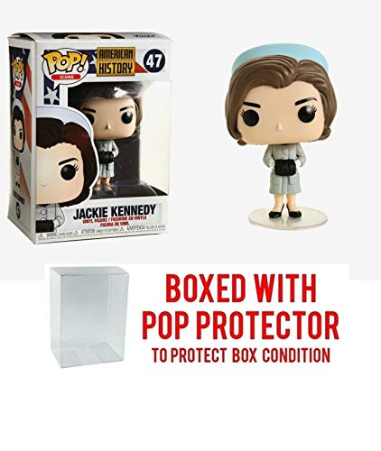 Jackie Kennedy #47 Pop Vinyl Figure Pop Icons: American History (Includes Ecotek Pop Box Protector Case)