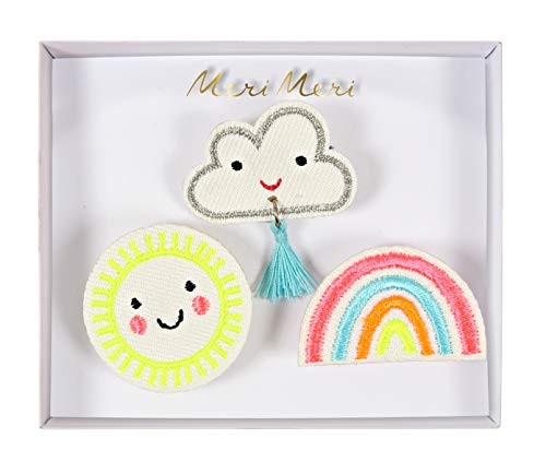 Meri Meri Weather Faces Brooches