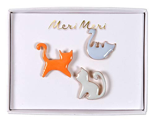 Meri Meri Cat Enamel Pins
