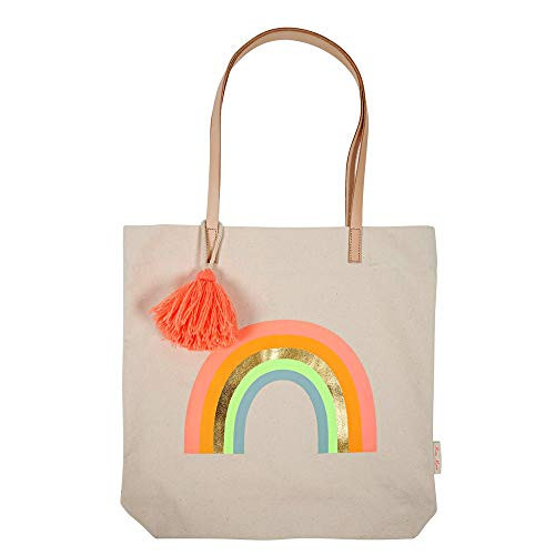 Meri Meri Canvas Rainbow Tote Bag