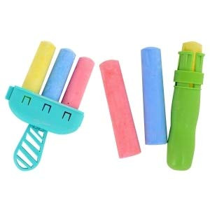 Jumbo Sidewalk Chalk with Holders - 8 Pieces