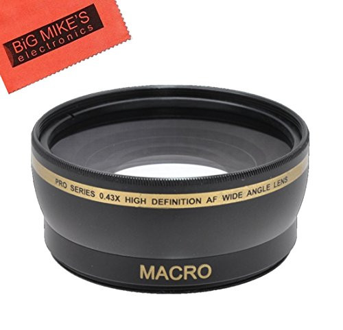 67mm Wide Angle Lens for Nikon CoolPix P900, P950 Digital Camera