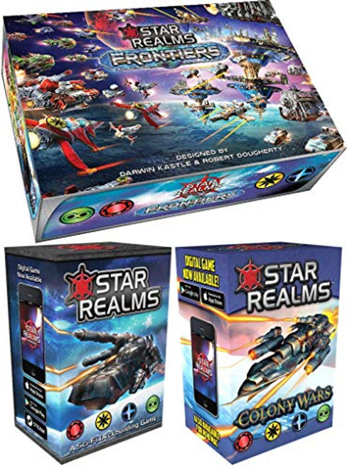 Star Realms Boxed Sets Bundle: Core Game, Colony Wars and Frontiers Star Realms Boxed Sets Bundle: Core Game, Colony Wars and Frontiers