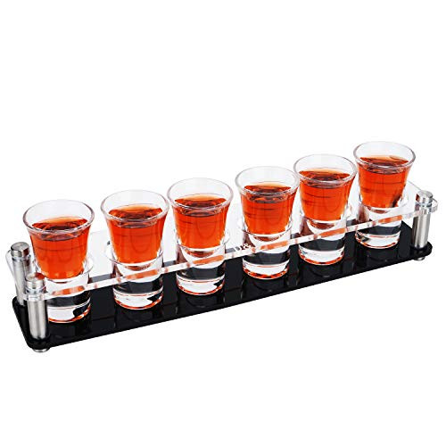 acrylic shot glass tray