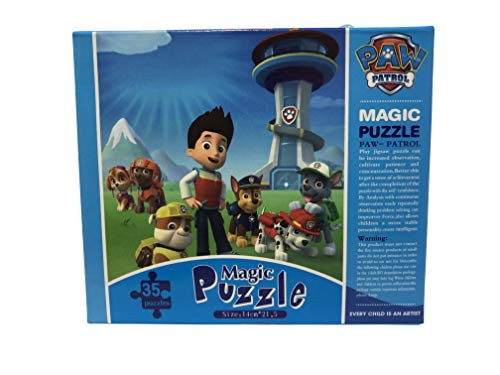 Paw Patrol 35 Piece Puzzle for Kids. On The Go Play Puzzle