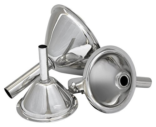 Estilo 3-Piece Stainless Steel Funnel Set