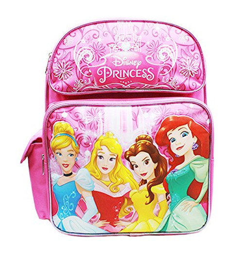 Pink Princess 14 Inches School Backpack Book Bag