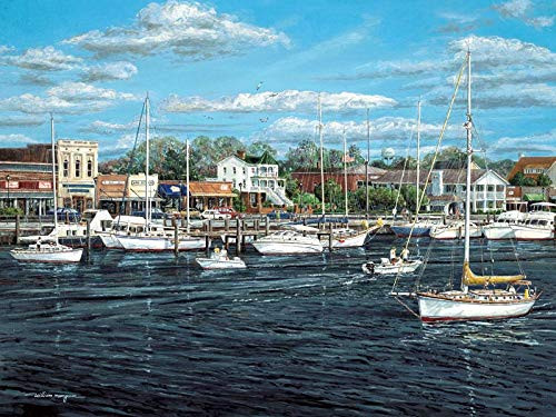 Heritage Front Street Jigsaw Puzzle - 550 Pieces