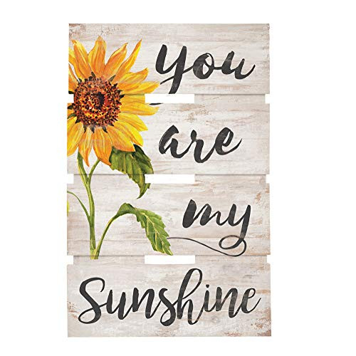 P. Graham Dunn You are My Sunshine Sunflower Whitewash 10 x 15.5 Wood Skid Pallet Wall Plaque Sign P. Graham Dunn You are My Sunshine Sunflower Whitewash 10 x 15.5 Wood Skid Pallet Wall Plaque Sign