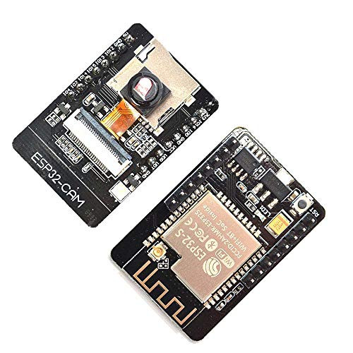 Comimark 2Pcs 5V ESP32-CAM ESP32 WiFi Bluetooth Development Board with OV2640 Camera Module