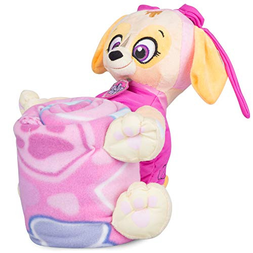 Paw Patrol Skye Throw Blanket & Cuddle Plush Pillow Set