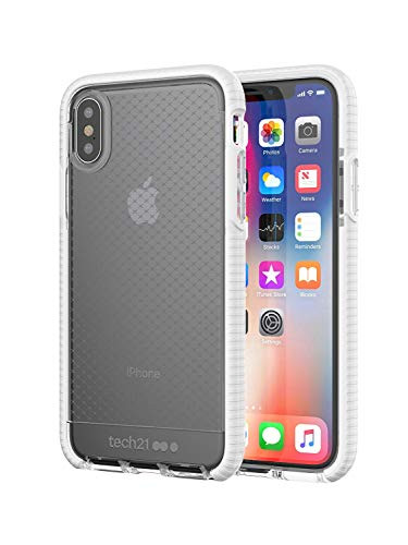 Evo Check Tech.21 Case for Apple iPhone Xs Max (6.5") - Clear/White