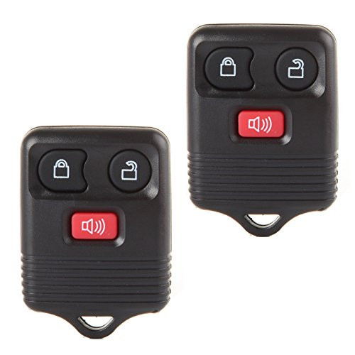 cciyu 2X Keyless Entry Remote Fob 3 Buttons Replacement fit for Ford/Lincoln/Mazda/Mercury Series (CWTWB1U212 CWTWB1U331 CWTWB1U345 GQ43VT11T)