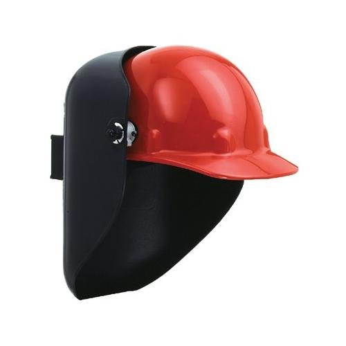 Fibre-Metal 280-4990GY Protective Cap Welding Helmet Shells, #10, 4 1/2" x 5 1/4", Gray