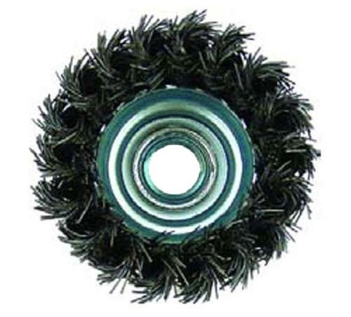 Metabo - Application: Steel - 4" x 5/8-11" Carbon Knot Brush (623765000), Wire Wheels