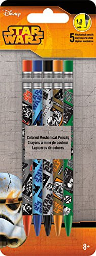 Trends International Star Wars Colored Mechanical Pencils (5 Pack)
