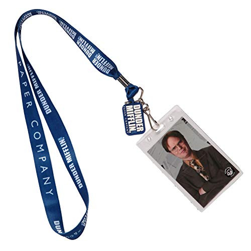 The Office Dunder Mifflin Paper Company Dwight Schrute Lanyard The Office Dunder Mifflin Paper Company Dwight Schrute Lanyard