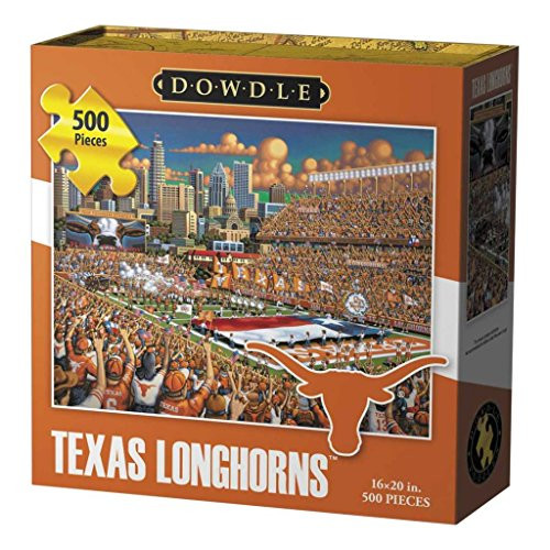 Dowdle Folk Art Texas Longhorns Jigsaw Puzzle (500 Pieces) Dowdle Folk Art Texas Longhorns Jigsaw Puzzle (500 Pieces)