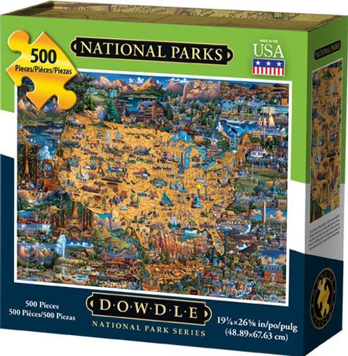 Dowdle Jigsaw Puzzle - National Parks - 500 Piece Dowdle Jigsaw Puzzle - National Parks - 500 Piece