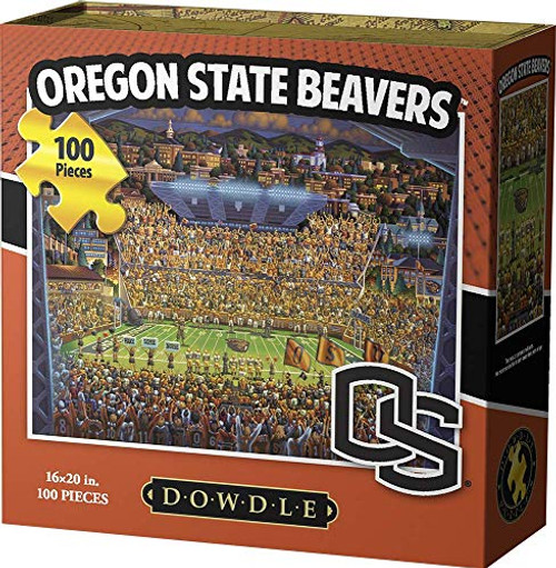 Dowdle Jigsaw Puzzle - Oregon State Beavers - 100 Piece Dowdle Jigsaw Puzzle - Oregon State Beavers - 100 Piece