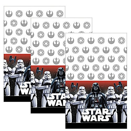 American Greetings Star Wars Plastic Table Cover (Pack of 3)