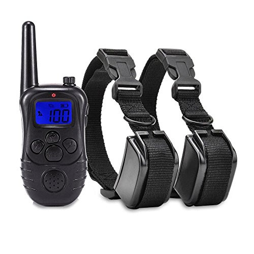igingko Shock Collar for Dogs, Rechargeable Dog Barking Control Devices with 3 Training Modes, Beep, Vibration and Shock, IP67 Waterproof Bark Collars, 1000ft Remote Range, Dog E-Collar Set igingko Shock Collar for Dogs, Rechargeable Dog Barking Control Devices with 3 Training Modes, Beep, Vibration and Shock, IP67 Waterproof Bark Collars, 1000ft Remote Range, Dog E-Collar Set