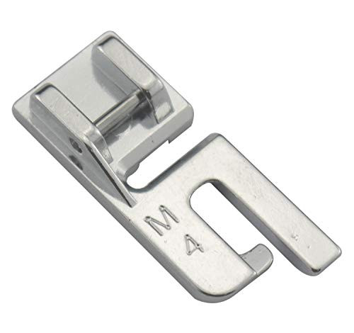 DREAMSTITCH P60963 Snap On 4mm Felling Presser Foot for Brother,Singer,Babylock,Bernette,Elna Sewing Machine 7334 DREAMSTITCH P60963 Snap On 4mm Felling Presser Foot for Brother,Singer,Babylock,Bernette,Elna Sewing Machine 7334