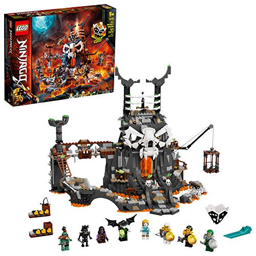 LEGO NINJAGO Skull Sorcerers Dungeons 71722 Dungeon Playset Building Toy for Kids Featuring Buildable Figures, New 2020 (1,171 Pieces)