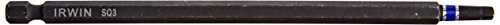 Irwin Tools 1837491 Impact Performance Series Square Recess Power Bit #3, 6"