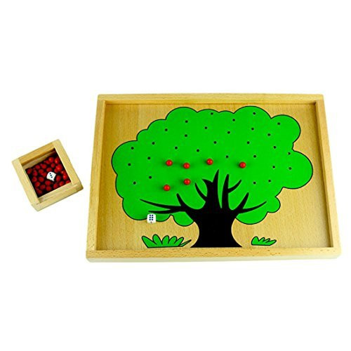Danni Montessori Children Math Teaching Aids Montessori Baby Wood Apple Tree Box Toy Number Matching Wood Math Count Education Toys Danni Montessori Children Math Teaching Aids Montessori Baby Wood Apple Tree Box Toy Number Matching Wood Math Count Education Toys