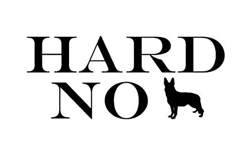 Makarios LLC Hard No Funny LetterKenny MKR Decal Vinyl Sticker |Cars Trucks Vans Walls Laptop|Black|5.5 x 2.3 in|MKR1195 Makarios LLC Hard No Funny LetterKenny MKR Decal Vinyl Sticker |Cars Trucks Vans Walls Laptop|Black|5.5 x 2.3 in|MKR1195