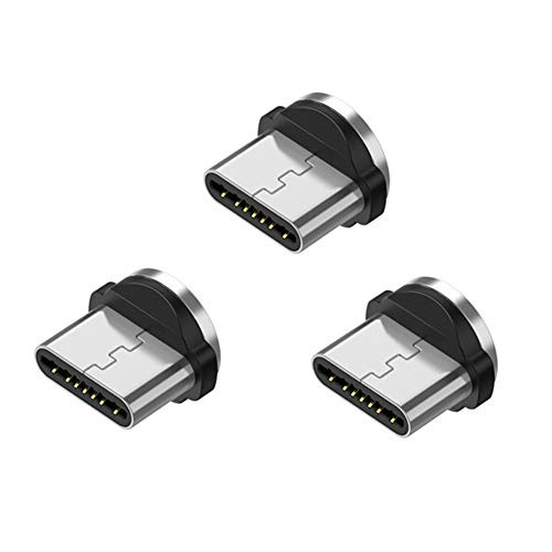 A.S Magnetic Connector Tips Head for Type C Android Devices 3 Pack, USB C Magnetic Phone Cable Adapter
A.S Magnetic Connector Tips Head for Type C Android Devices 3 Pack, USB C Magnetic Phone Cable Adapter