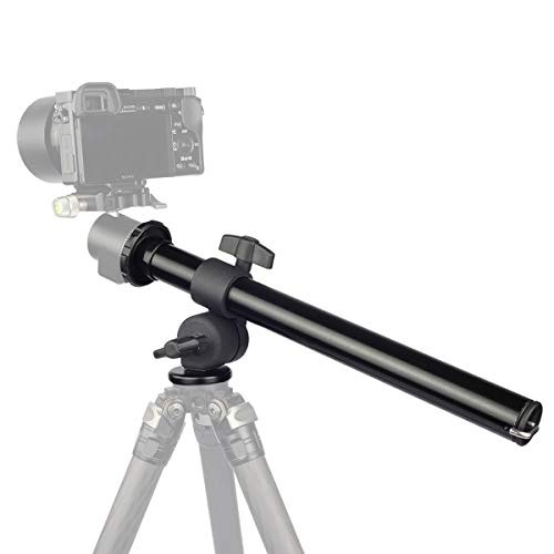FOTOBETTER Camera Tripod Boom Arm,Rotatable Multi-Angle Tripod Center Column Tripod Extension Arm Extender with Locking System for Macro Over Head Studio Outdoor Shooting,Max Load 5kg (25mm Tube)