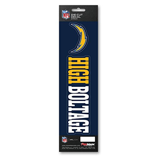 Promark NFL - Los Angeles Chargers Team Slogan Decal 3 x 12