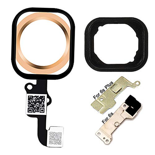 Home Button Replacement for iPhone 6S 6S Plus, GVKVGIH Home Button Main Key Flex Cable for iPhone 6S 6S Plus