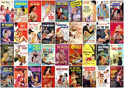 Brook & Wyman Vintage Adult Book Covers 1000 Piece Jigsaw Puzzle Brook & Wyman Vintage Adult Book Covers 1000 Piece Jigsaw Puzzle