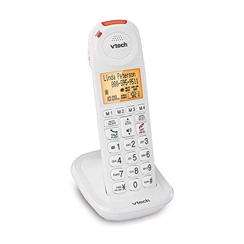 VTech SN5107 Amplified Accessory Handset with Big Buttons & Large Display for SN5127 & SN5147 Senior Phone Systems (Renewed)