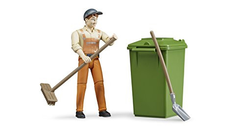 Bruder Figure-Set Waste Disposal Vehicles - Toys