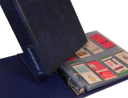 Hobbymaster Matchcover Album, Trim Classic Style (Blue)