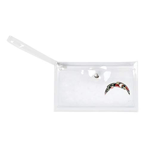 Littlearth NFL Los Angeles Chargers Clear Ticket Wristlet Purse